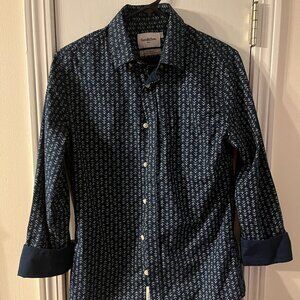 Mens Blue button down shirt S slim fit